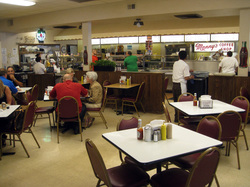 Inside Manny's Cafeteria & Delicatessen