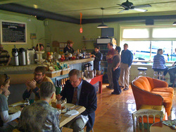 Inside Happy Gillis Cafe & Hangout