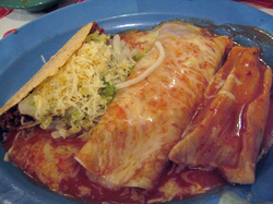 Food at Taqueria Mexico # 1