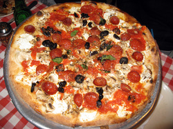 Food at Grimaldi's Pizza