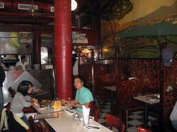 Inside John's Pizzeria of Bleecker Street